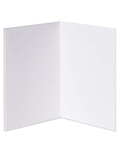 Image of Papyrus Blank Thank You Card (Painterly Wreath)