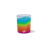 Silipint 12oz Silicone Whiskey Rock Glass β Unbreakable Bourbon Glass, BPA Free, Non-Toxic, Freezer, Microwave & Dishwasher Safe β Drink ware for Whiskey (Prism) Pack of 1
