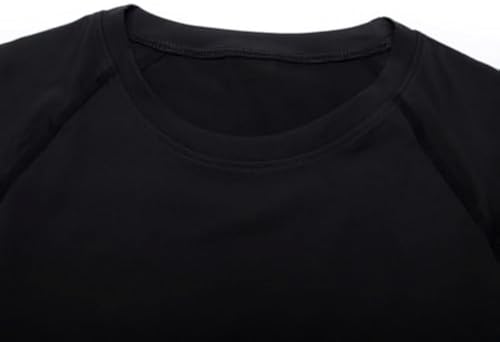 Men's Compression Shirt, Stretch Fitness Quick Drying Sports T-Shirt, Short Sleeve Top Gym Shirt3