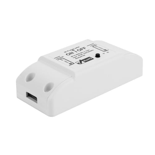WiFi Smart Switch Relay Universal Breaker APP Wireless Remote Control Automation Works with Home Easy to Use