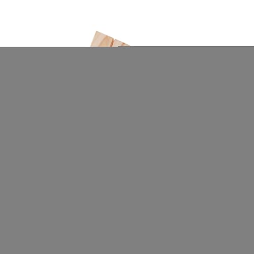 VBS Porte-cartes triangle, 6 pièces, bois de pin, env. L 4,8 x H 4,3 x P 3,5 cm, idéal pour les photos, les cartes de place ou les notes, décoration et...