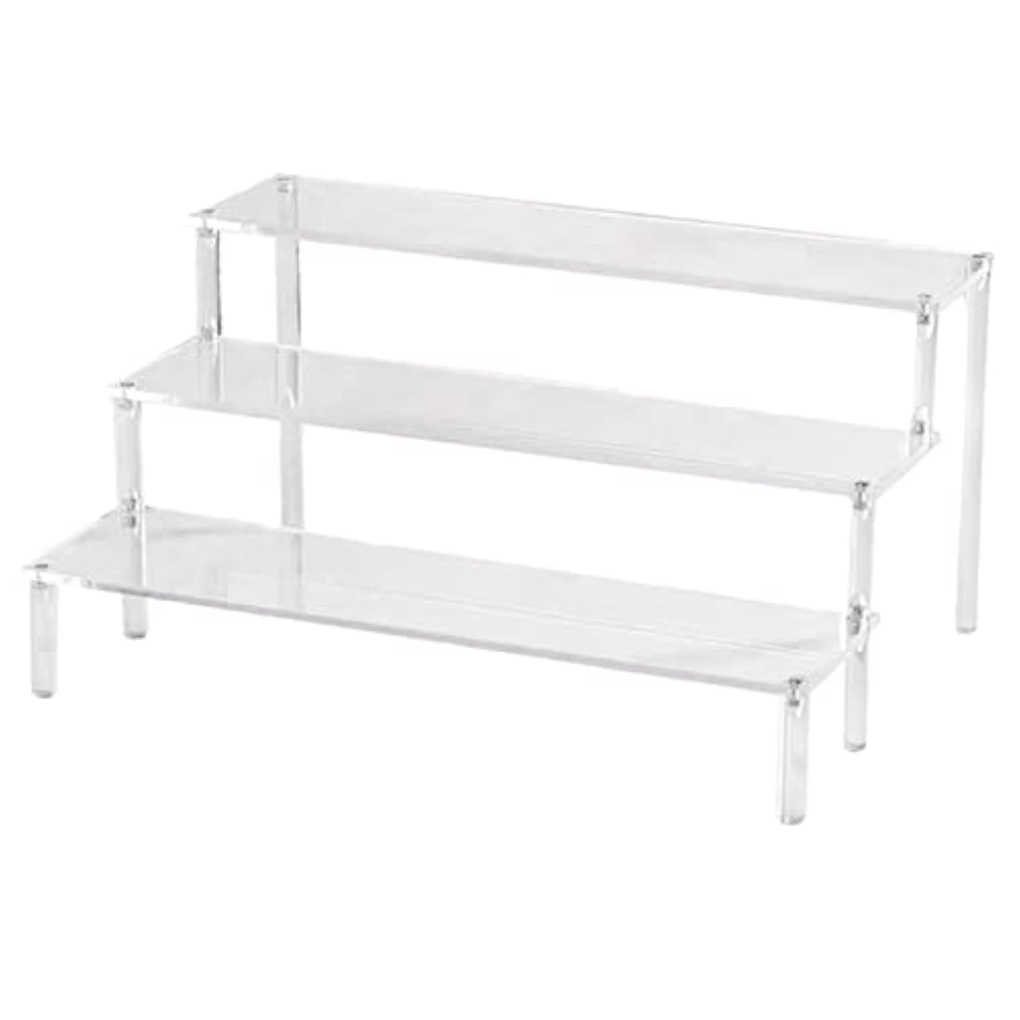 Clear Acrylic Display Riser Stand for Cosmetics