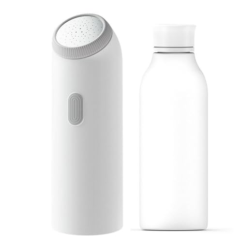 ポータブルハンドヘルドビデ、USB充電式トラベルビデスプレー、4つのモードと400mlボトル付き、電動ミニハンドヘルドパーソナルビデクリーナーIPX7防水BPAフリー、女性用トイレ衛生クリーニング ( Color : Gray )