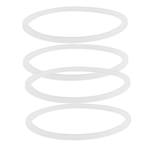 SMASOLO 4個 シリコン製密封リング 耐久性漏れ防止パッキン 水筒蓋用 対応 多互換 カップ用交換シールリング