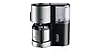 Braun KF5105BK Macchina per il caffè americano con filtro, AromaSelect, 10 tazze, 1000 Watt, nero, acciaio inox