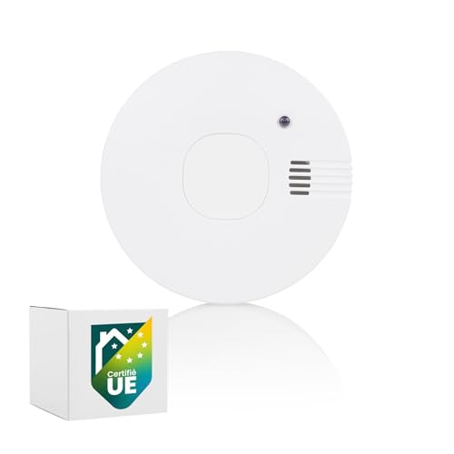 Smartwares détecteur de fumée - Pile 5 Ans remplaçable - Détection Rapide et fiable - 85 DB -FSM-11750