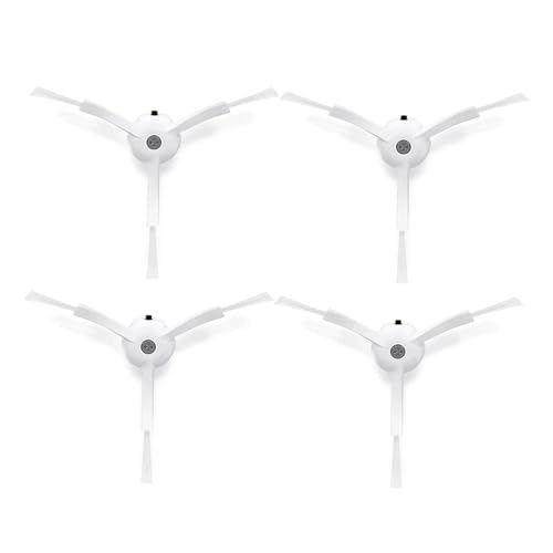 サイドブラシ交換用、Roborock S8 Pro Ultra S7 Max Qrevo Q7 Q8 Q5 MaxV S6 S5 S4 E5 E4 E3 E2 C1 ロボット掃除機に対応 (ブラック)(White 4)