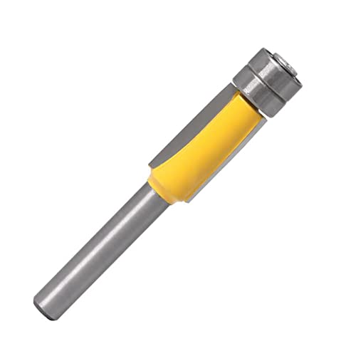 Fraise affleurante 6mm carbure de tungstène pour éviter les éclats sur le bois