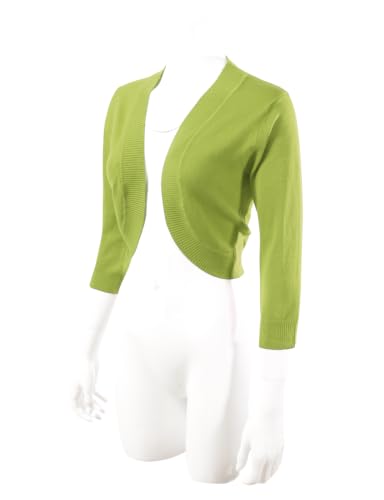 Image of Allsense Women's 3 /4 Sleeve Bolero Shrug for Dresses