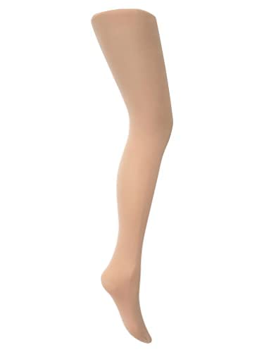 Mysasi 40 Denier Opaque Soft Stretchy Fashion Tights Natural (Medium)