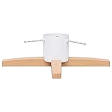 Matériau : Plastique, métal Tomostar Support de Sapin de Noël, Pied de Sapin de Noël Base d\'arbre 55x55x15,5 cm