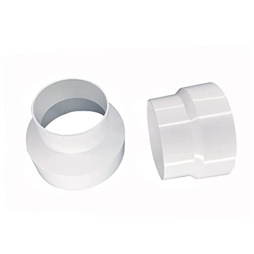 Image of abs 6 Inch to 8 inch Chimney pipe Reducer Converter Cone (6 TO 8)