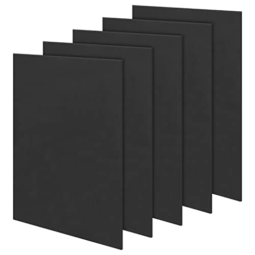 Benecreat 5 Sheets 3Mm Black Pvc Foam Sheet A4 Lightweight Rigid Foam, Sand Table Model Material Supplies For Mounting Crafts Modelling Art Display School Projects, 11.8X7.8Inch #TOP6
