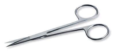 Cole-ParmerAven Tools 11.014 Precision Scissors, Straight Slim Blade (Stainless Steel)