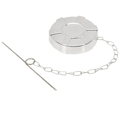 Adaptateur de bouchon de réservoir de carburant Mikinona en argent pour moto