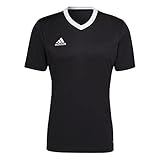 camisetas deportivas adidas tipo polo Amplia libertad de movimiento adidas ENT22 JSY T-Shirt, Men\'s, Black, M