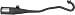 DG Performance 04-2107 - RCM Steel Exhaust with Headpipe - Black fits Honda ATC 200E Big Red (1982 - 1984)