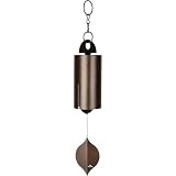 Woodstock Wind Chimes Heroic Windbell Wind Chimes for Outside, 40' Copper Large Windchime for Outdoor Garden, Patio, Porch Wind Bell, Deep Tone Sound