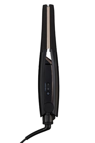 Nobby by TESCOM �X�g���[�g�A�C���� �w�A�A�C���� 15mm �V���N�R�[�e�B���O 100~200�� �C�O�Ή� ���x����/���b�N/�������[�@�\ ����OFF �J���b�N NIS300B ���N�����v���O �u���b�N NIS300B-K