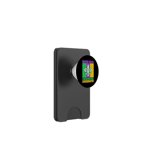 Coordinador de travesuras de Mardi Gras PopSockets PopWallet para MagSafe