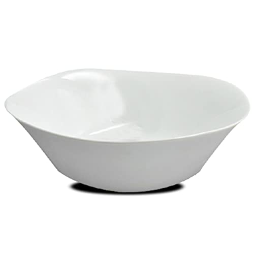 JUANIO Juego de 24 Ensaladeras, Fuentes para Servir, Fuente para Sopa, Fuente para Postre de Vidrio Opal - Diámetro 12 cm/Profundidad 12 x Altura 4 cm