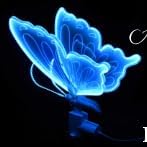 Butterfly Floor Lamp Ice Blue Wedding Table Butterflies Decoration