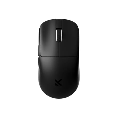 Image of MCHOSE L7 Ultra Black Ultra Lightweight Wireless Gaming Mouse, 1.3 oz (39 g), Pixart 3950 Sensor, 8K Dongle Included