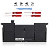 7.3V/35Wh A1406 A1495 Laptop Battery Compatible with Macboook Air 11 A1465 A1370 (2011 2012 2013 2014 2015 Version) MC968 MD223 MD711 A1406 A1495 Battery -Li-Polymer-18 Month Warranty(A1406)