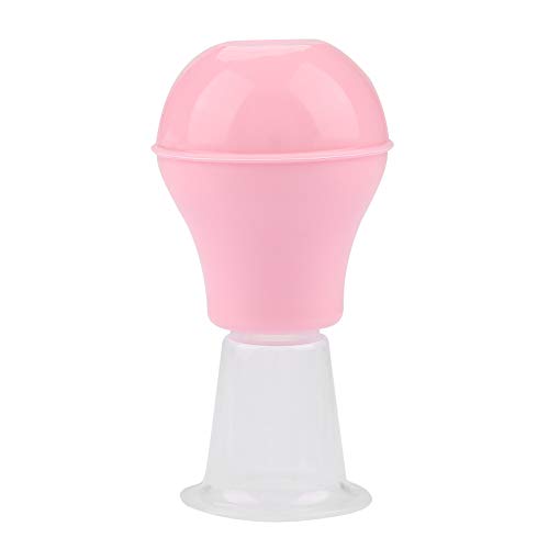 Nippel-Aspirator-Abzieher, Tragbare Weiche Cups-Korrektur für Frauen für Umgekehrte Flache Brustwarzen-Aspirator-Abzieher Im Gesundheitswesen (Rosa)