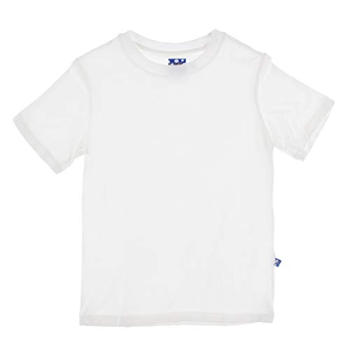 KicKee Pants Solid Short Sleeve Easy Fit Crew Neck Tee