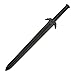 BladesUSA E503-PP Martial Arts Polypropylene Training Medieval Sword, 34-Inch Length