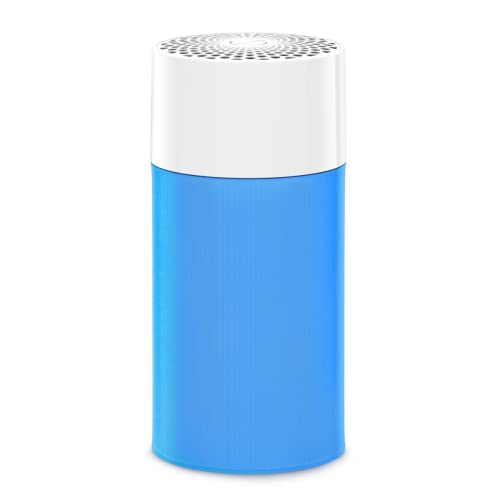 Blueair Blue Pure 411 Air Purifier with Combination Filter For Rooms from 15m² - 36m² HEPA Silent Technology Removes Pollen, Dust, Mould, Bacteria, Viruses Activated Carbon Reduces VOCs, Odours