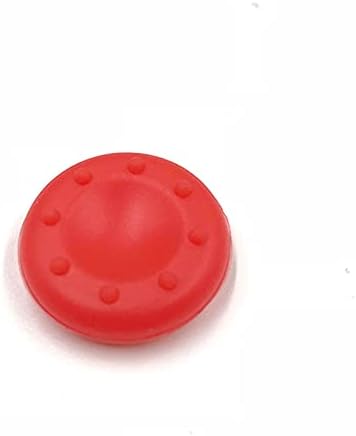 YANHAO [Video Game Parts] 20 PCS Joystick Caps Silicone Analog Thumb Stick Grip Controller Thumbstick Cap Cover Key Protector for Ps3 PS4 for Xbox ONE [Replace] (Color : RED)