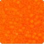 Miyuki Delica 11/0 Orange Transparent 50gms Bag of Japanese Glass Beads