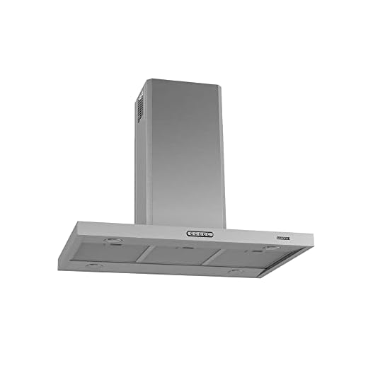 Coifa Nardelli Ilha Retangular, 127 V, New Order, 50011830, Inox, 90 cm