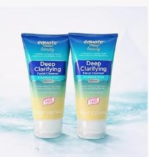 Equatee Deep Clarifying Exfoliating Scrub for Acne Care, 5 oz (2 packs)