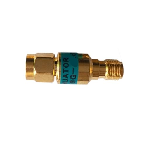 Atenuador coaxial SMA de 3dB que protege receptores y estabiliza frecuencias hasta 6GHz