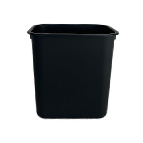Caneca de basura compacta negra 4 galones