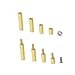 180 Pcs M2.5 Brass Hex Standoff Screw Nut Assortment Kit, Male Female Spacer Posts with Storage Box for Electronics, Motherboard, PCB, and Industrial Hardware Applications