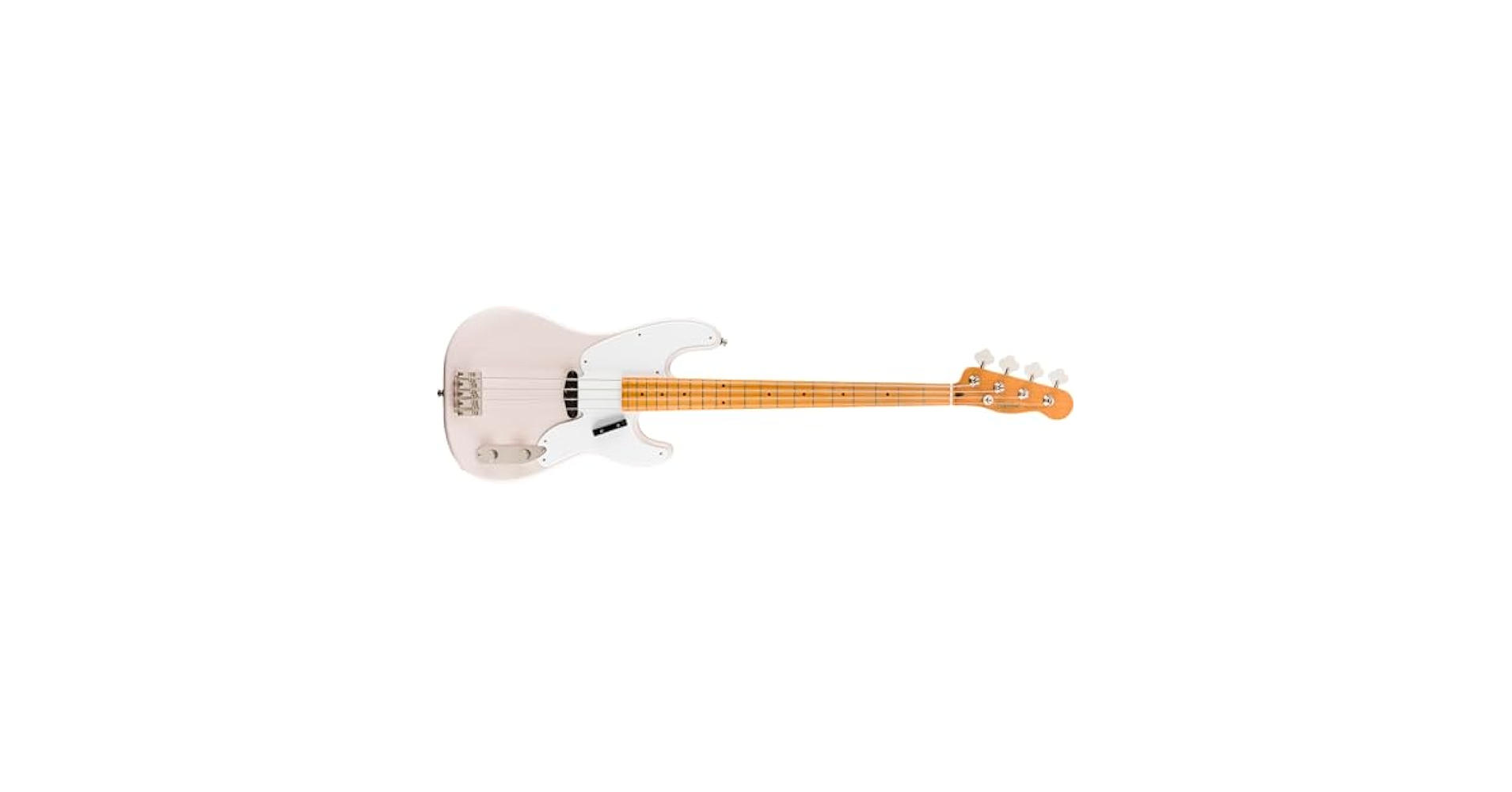 Squier P Bass ホワイト 花柄ストラップ アンプ付き Squier P Bass ホワイト 花柄ストラップ アンプ付き