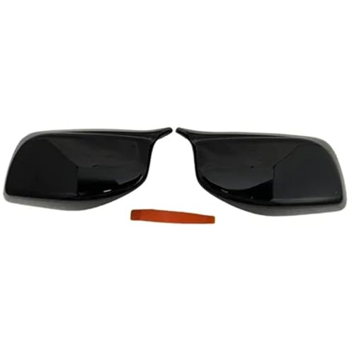 Coque de rétroviseur BMW E60 E61 noir brillant finition luxe style M