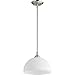 Quorum International Barkley 1-LT Pendant - Satin Nickel - 6069-65