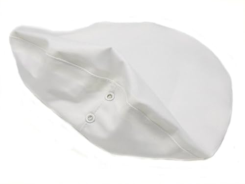 Couvre-bonnet Alpex DELFIERO blanc imperméable et respirant taille 56