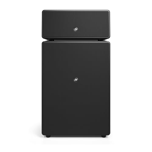 Image of Audio Pro Drumfire II W - 300W WiFi and Bluetooth Speaker, Multiroom, AirPlay 2, Google Cast, Spotify Connect - Black