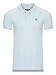 Produktbild riverso Herren Poloshirt RIVJohn Basic Kurzarm Shirt Regular Fit Polohemd Kragen Baumwolle Einfarbig Knopfleiste Sommer Blau 5XL, Größe:5XL, Farbe:Light Blue (19200)