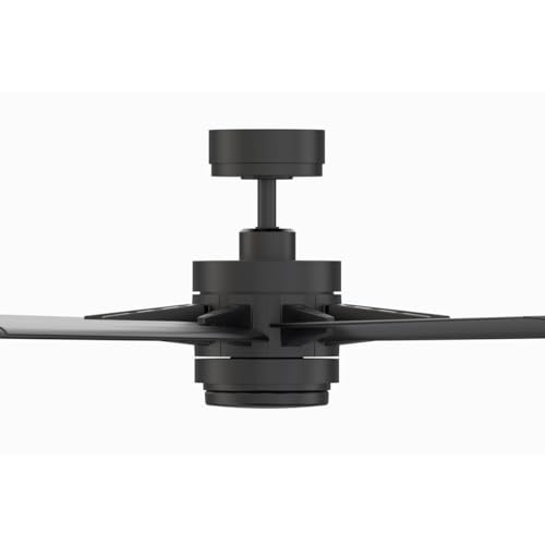 Fanimation Odyn 9 Blade Ceiling Fan 22.64 Inches Tall and 84 Inches Wide with Black Finish and Black Blades thumbnail 6