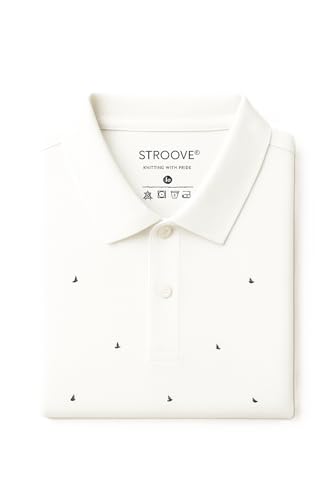 Image of Men's Regular Fit Polo T-Shirt | Wrinkle Free | Quick Dry | Soft and Feather Touch Feel | Cotton Polo (in, Alpha, 8XL, Regular, White)