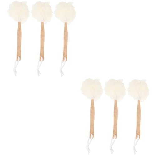 Brosse de bain exfoliante en bois Healvian pour un moment de bien-être dans votre rituel