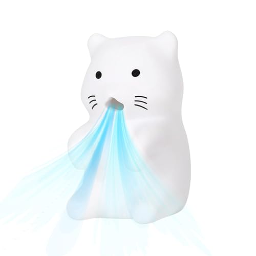 Enfriador de animales lindos, ventilador de comida USB, mini herramienta de enfriamiento con función de ahorro de energía, ventilador portátil con diseño ligero, accesorio de alimentos de pulgada