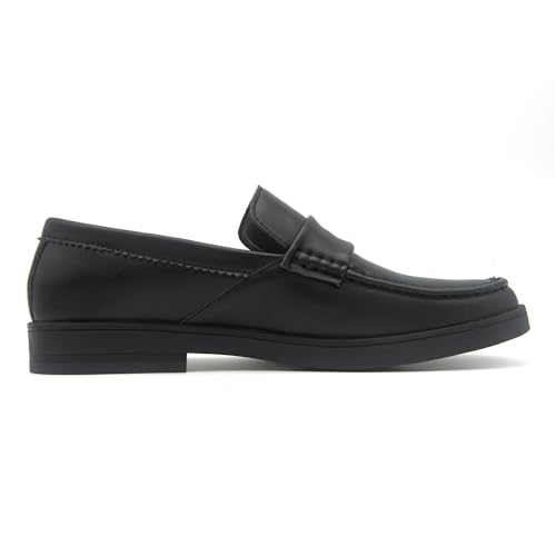 Men's Leather Penny Loafers Slip-on Casual Classic Lightweight Dress Shoes for Men3